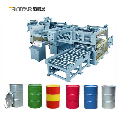 Máy hàn thùng thép tự động 55 gallon Thiết bị hàn thép trống