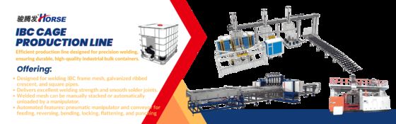 Dây chuyền sản xuất tự động tạo hình hộp uốn IBC