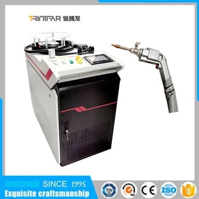 Máy hàn Laser sợi quang liên tục CE Hàn thép không gỉ Nhôm Laser 1000W