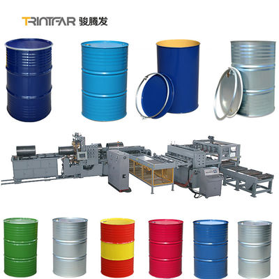 Đường dây sản xuất hàn trống thép tự động Máy hàn sợi