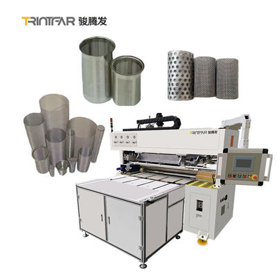 Kim loại đục lỗ dây thép không gỉ lưới xi lanh ống lọc máy hàn