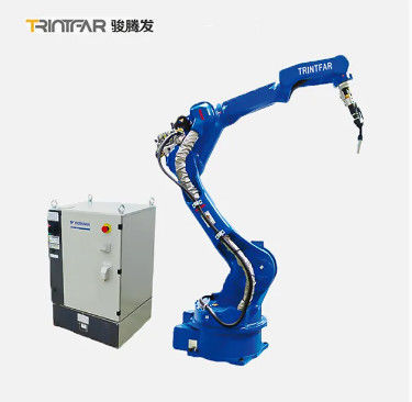 Cánh tay robot hàn laser tự động cho giá đỡ bồn chứa đường ống, máy hàn robot sáu trục
