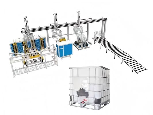 Dòng sản xuất lồng thùng IBC