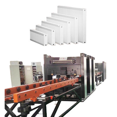Dây chuyền sản xuất tự động hàn vây tản nhiệt dầu biến áp phân phối tường vây sóng làm mát
