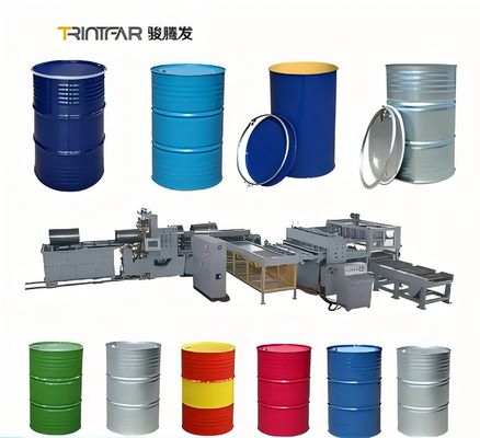 Dây chuyền sản xuất phuy thép, phuy dầu, phuy hóa chất