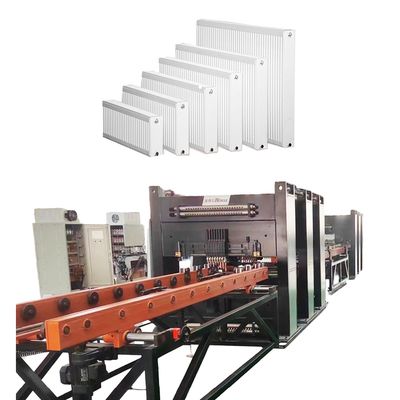 Dây chuyền sản xuất tự động hàn vây tản nhiệt dầu biến áp phân phối tường vây sóng làm mát