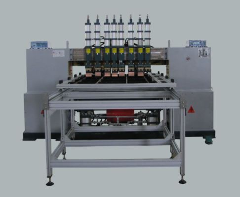 Đường dây sản xuất lò máy hàn giá đỡ ủi