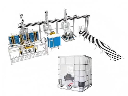 Dòng sản xuất tự động khung thép thùng IBC