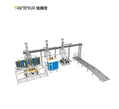 Dây chuyền sản xuất tự động hoàn toàn uốn cong giá đỡ thùng IBC