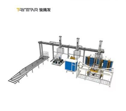 Dây chuyền sản xuất khung thùng phuy IBC (trang bị máy uốn) vận hành tự động hoàn toàn / hướng dẫn vận hành tự động / dây chuyền sản xuất thùng phuy tấn tự động hoàn toàn / sản xuất và bán trực tiếp tại nhà máy