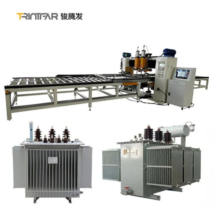 Đường dây sản xuất bộ tản nhiệt biến áp 0