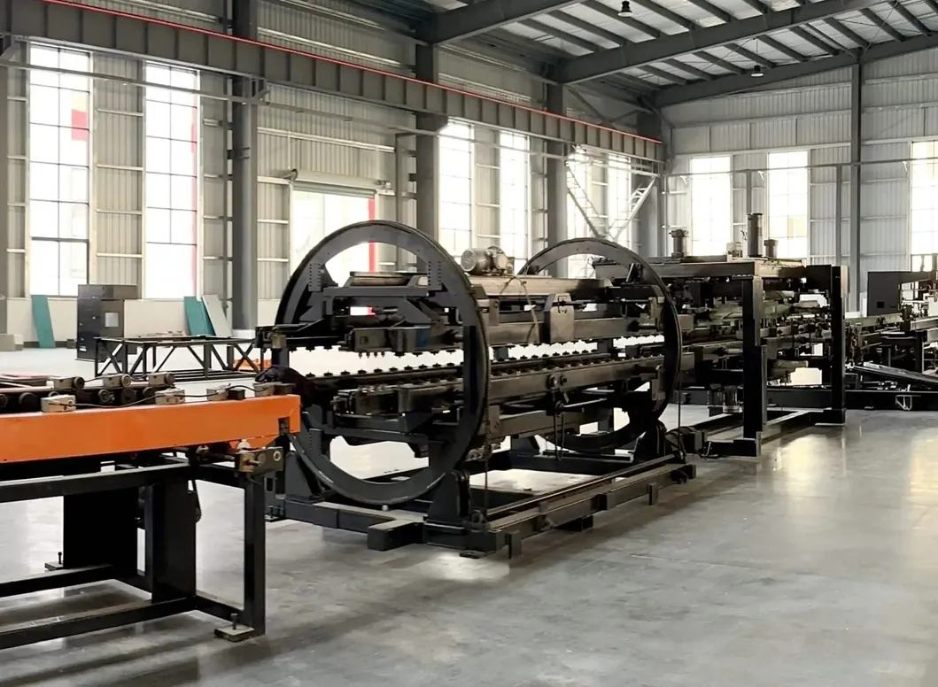 Dây chuyền sản xuất tự động hàn vây tản nhiệt dầu biến áp phân phối tường vây sóng làm mát 2