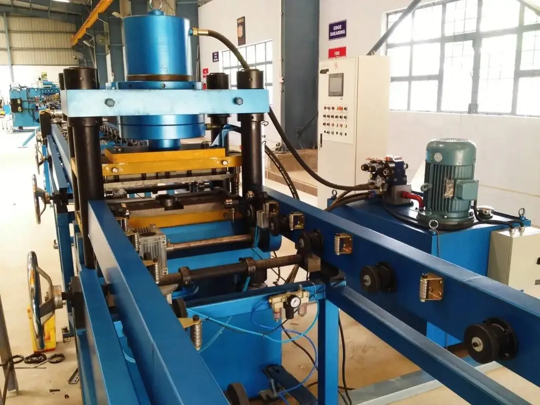 Dây chuyền sản xuất tự động hàn vây tản nhiệt dầu biến áp phân phối tường vây sóng làm mát 7