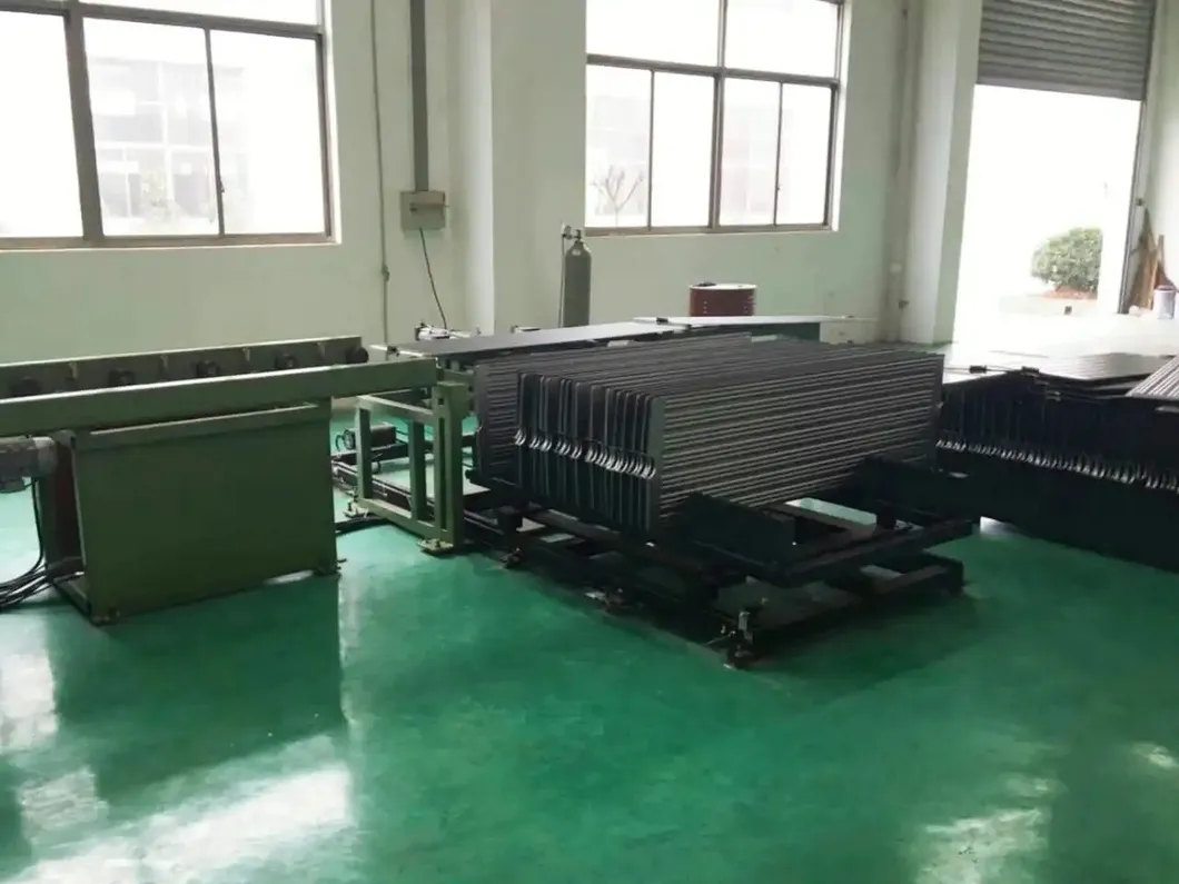 Dây chuyền sản xuất tự động hàn vây tản nhiệt dầu biến áp phân phối tường vây sóng làm mát 9