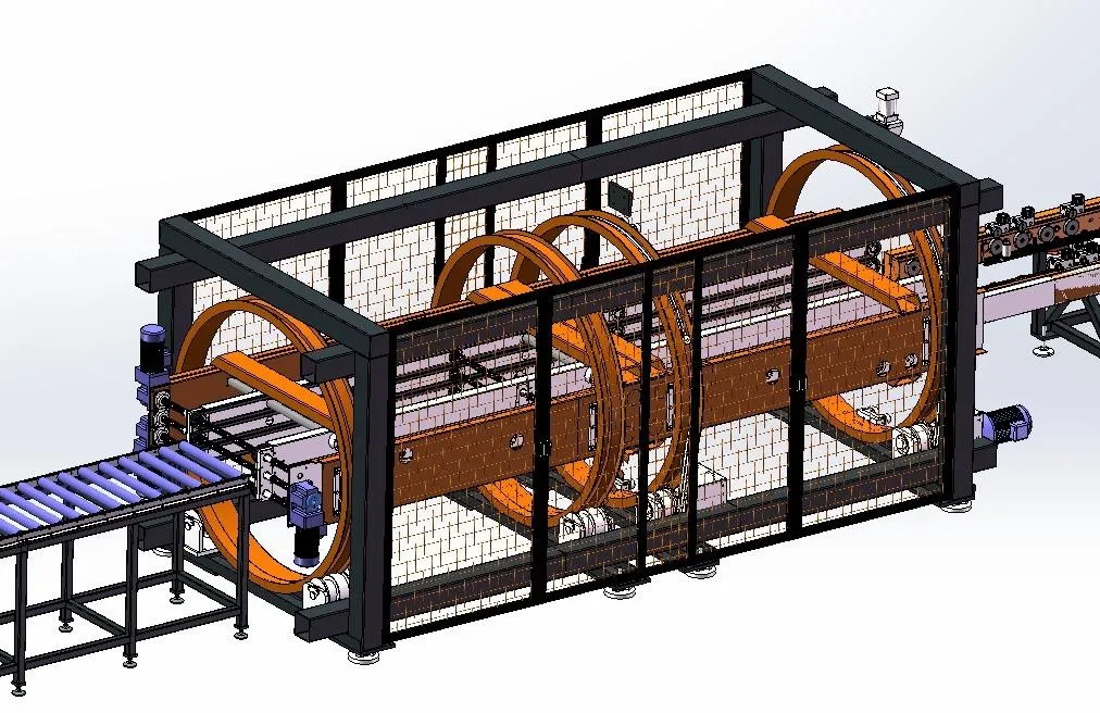 Dây chuyền sản xuất tự động cho cánh tản nhiệt máy biến áp 4