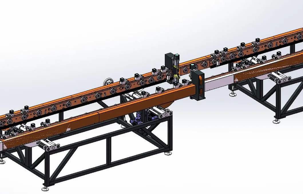 Dây chuyền sản xuất tự động cho cánh tản nhiệt máy biến áp 5