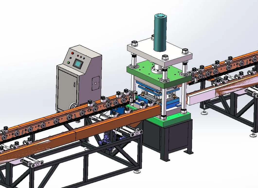 Dây chuyền sản xuất tự động cho cánh tản nhiệt máy biến áp 10
