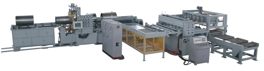 Máy hàn dây chuyền sản xuất trống thép 1