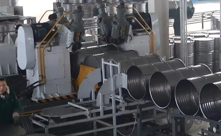 Máy hàn dây chuyền sản xuất trống thép 2